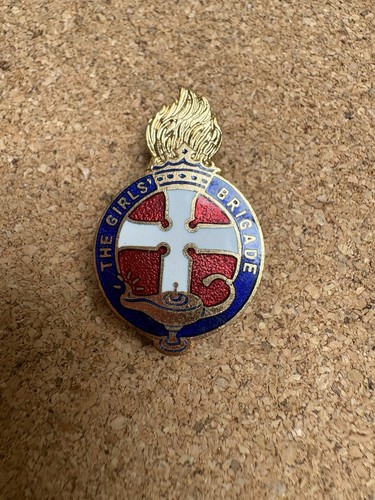 The girls brigade enamel pin - girls,