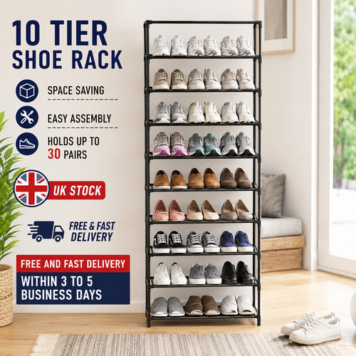 Tier shoe rack stand - rack,