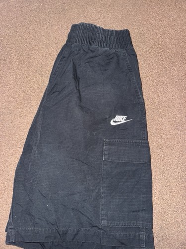 Nike mens black cargo shorts - nike,