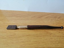 Sharratt & Newth Diamond Tipped Glass Cutter Owners Name Inscribed & London NR.