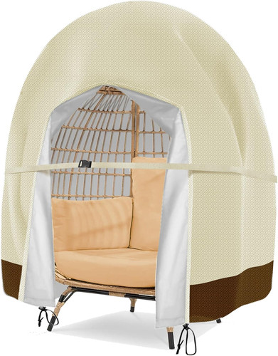 Patio egg chair cover double - cover,