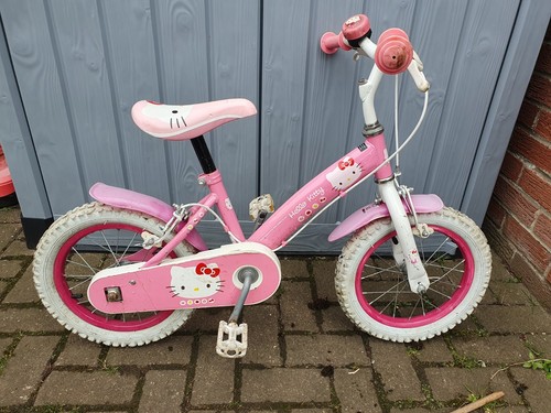 Hello kitty kids bike - hello,