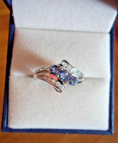 14kt tanzanite 96ctw - 14kt, tanzanite.96ctw