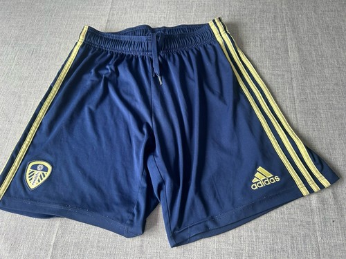 Leeds united away shorts blue - away,