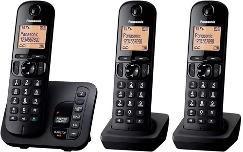 Panasonic tgc220e triple - panasonic, kx-tgc220e