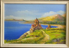 Oil Painting Undeutl Signed