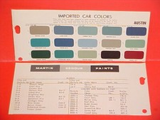 1947-1966 AUSTIN A30 A35 A40