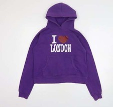 UK Womens Purple Cotton Blend