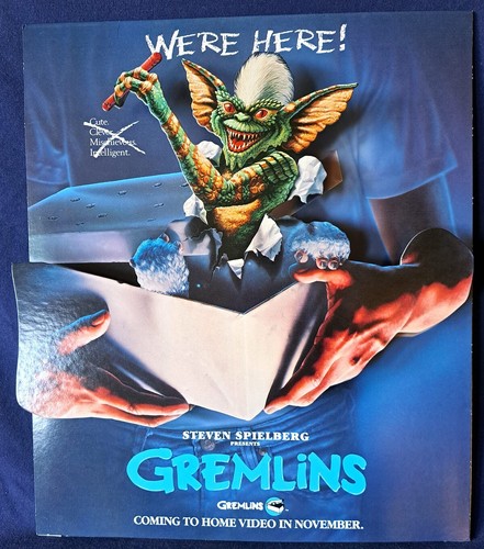 Gremlins 1984 video - gremlins, wb