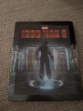 Iron Man 3 (2013) 3D Lenticular Limited Edition Blu-ray Steelbook *REGION FREE*