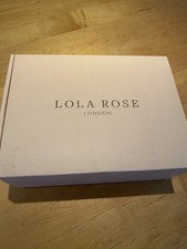 Lola Rose Set of Two Treasures Jewellery Boxes Blue Marble Pattern Brand New