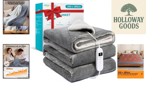 Soft flannel electric blanket - soft,