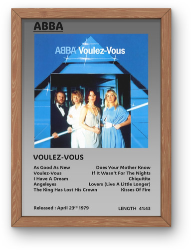Abba voulez vous album - album, wall
