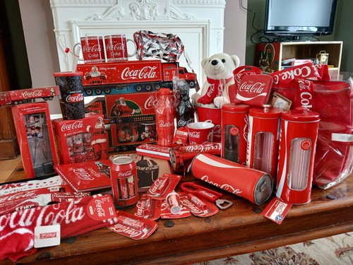 Large coca cola memorabilia - coca-cola,