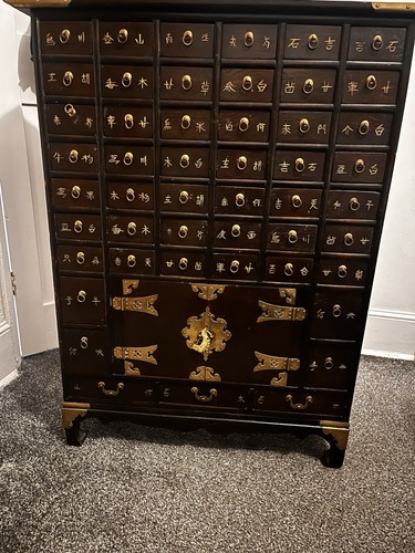 Chinese apothecary cabinet - apothecary,