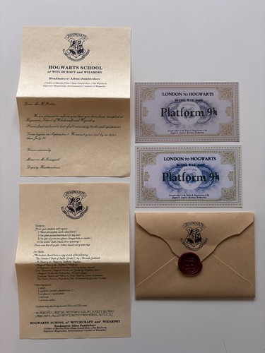 Harry potter replica - harry, hogwarts