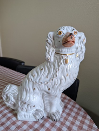 Staffordshire spaniel mantel - staffordshire,