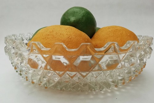 Vintage pressed glass - pressed,