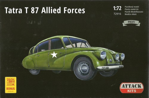 Attack tatra 87 allied - 1/72,