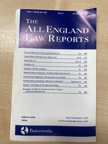 The all england law reports - all,