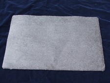 Microfibre Magic Door Mat Machine Washable Anti Slip 55 x 85cm grey silver