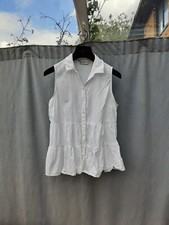 F&F White Linen Viscose Blend