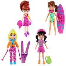 Polly Pocket Set of 4 Dolls