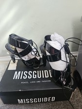 Misguided Black Faux Leather