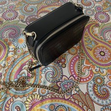 WHISTLES BLACK MINI BOX BAG