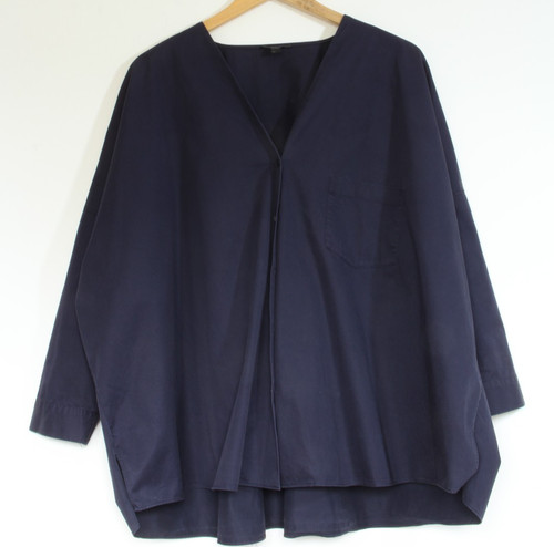 Cos size navy - navy, cotton