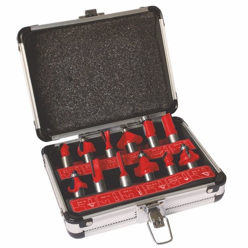 Dart piece router bit set - 12,
