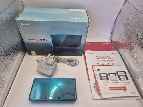 Nintendo 3ds aqua blue console - 3ds,