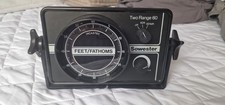 SOWESTER INCASTEC MARINE SHIPS BOAT YACHT DEPTH SOUNDER TWO RANGE 60 ft/fathoms