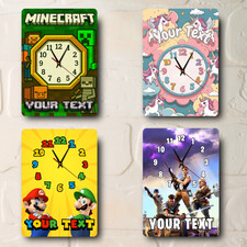 Kids Bedroom Clock Boys Girls