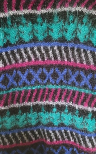 Vintage mohair cardigan lined - mohair,