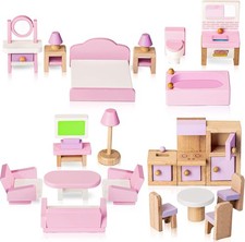 Dollhouse Furniture Set Wooden