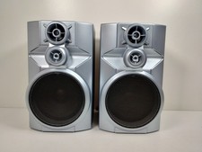 2 Sharp Genuine Speakers CP-MPX860H Silver, Tested & Working