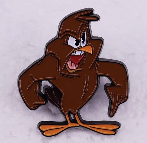 Henery hawk metal enamel - hawk,