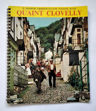 Vintage Quaint Clovelly - A salmon cameracolour tourist book