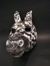 Original Paper Mache Zebra