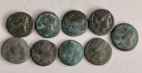 Lot ancient greek bronze - 9,