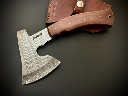 Handmade axe damascus steel - axe,
