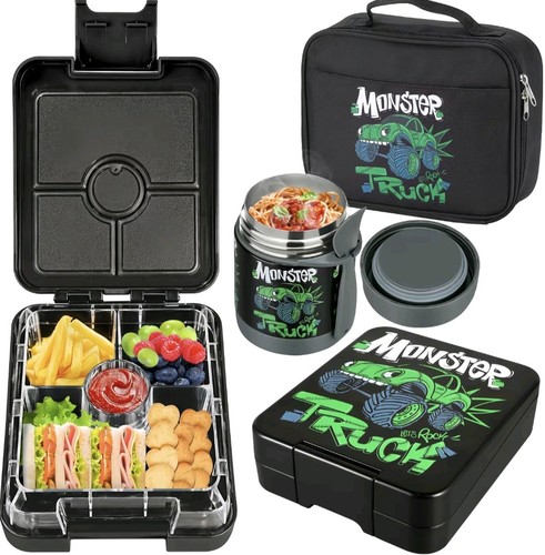 Kids bento lunch box - set, with