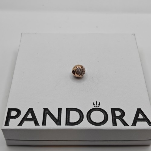 Pandora rose gold pave heart - rose,