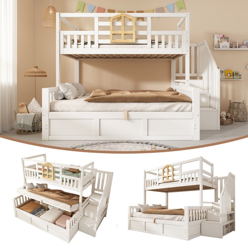 Triple sleeper bunk - bunk, bed