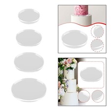 Cake Separator Plate, Cake Divider, Round Circle, Base Layering Tool for Donuts