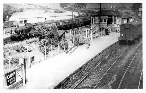 Launceston train station - train,