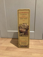 Vintage Glenmorangie Single Highland Malt Scotch Whisky 10YRS old Empty Tin
