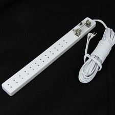 12 Socket Fused Lighting Strip
