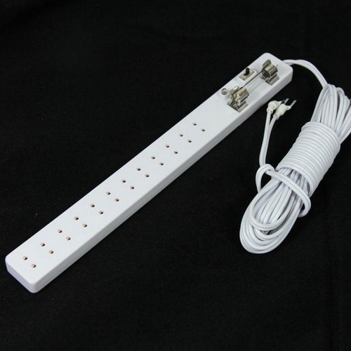 Dolls house fused socket strip - fused,
